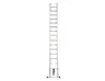 SuperStep Duple FULL Aluminijumske Teleskopske Merdevine 2,5+2,5m