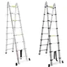 SuperStep Duple FULL Aluminijumske Teleskopske Merdevine 2,5+2,5m