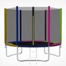 Trambolina trampolina premium stil multicolor 305cm sa merdevinama i  unutrašnjom sigurnosnom mrežom 13163
