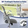 Nuvora Kancelarijska Stolica Siva
