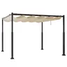 Venturo Prestige 3x3m Bež Pergola Čelična konstrukcija