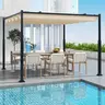 Venturo Prestige 3x3m Bež Pergola Čelična konstrukcija