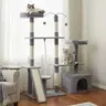 Maca Lounge grebalica i penjalica za mačke 136cm Siva