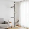 Maca Toranj grebalica i penjalica za mačke do plafona 271cm Siva
