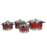 Excellent Line Jumbo Set Lonci 8 delova EL-8TF - Crvena