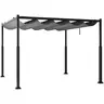 Venturo Prestige 3x3m Siva Pergola Čelična konstrukcija