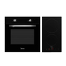 Midea ugradna rerna MD65M40M0-00 + Ugradna domino ploča MCH300D111K0