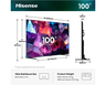 Hisense Hi-QLED TV 100" 100E7S PRO, 4K Ultra HD, VIDAA Smart OS