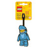LEGO Iconic etiketa za torbe i prtljag: Tip u odelu ajkule 52540