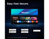 Hisense Hi-QLED TV 75" 75E7S PRO, 4K Ultra HD, VIDAA Smart OS