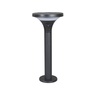 Eurolamp solarna lampa sa senzorom pokreta, 3.8w, 500lm, 3cct, crna 145-20863