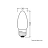 Led sijalica b25 2700k 2.8w e27 osram 4099854545146e