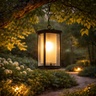 Viseća lampa - fenjer 1xe27 ip33 crni E250501