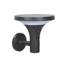 Eurolamp solarna zidna lampa sa senzorom pokreta, 3.8w, 500lm, crna 145-20862