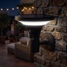 Eurolamp solarna zidna lampa sa senzorom pokreta, 3.8w, 500lm, crna 145-20862