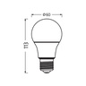 Led sijalica classic a75 od reciklirane plastike, 10w, 4000k, e27 osram 4099854531750e