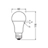 Led sijalica classic a100 od reciklirane plastike, 13w, 3000k, e27 osram 4099854531972e
