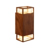 Zidna lampa drvo dezen 2xgu10 ip65 B250577