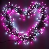Lampice za jelku sa 100 roze i belih led dioda 10m Ml-c2021