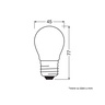 Led sijalica p25 3000k 2.5w e27 osram 4099854546662e
