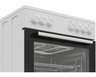 BEKO Električni šporet FBE67100GWS