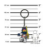 LEGO Ninjago emajlirani privezak za ključeve: Sora 53340