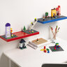 LEGO polica sa podlogom za gradnju - plava 40130801