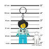 LEGO Iconic privezak za ključeve sa svetlom: Dr. Fliber LGL-KE192H