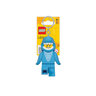 LEGO Classic privezak za ključeve sa svetlom: Tip u ajkula odelu LGL-KE155