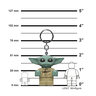 LEGO Star Wars privezak za ključeve sa svetlom: Grogu™ LGL-KE179AH