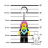 LEGO Minifigure privezak za ključeve sa svetlom: Gejmerka LGL-KE229H
