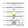 LEGO Minifigure privezak za ključeve sa svetlom: Šef LGL-KE24H