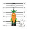 LEGO Minifigure privezak za ključeve sa svetlom: Tip u šargarepa kostimu LGL-KE239H