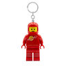LEGO privezak za ključeve sa svetlom: Crveni astronaut LGL-KE10HR