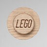 LEGO drvene kuke za kačenje od hrastovine, set 3 kom 40160900