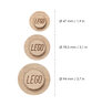LEGO drvene kuke za kačenje od hrastovine, set 3 kom 40160900