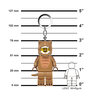 LEGO Minifigure privezak za ključeve sa svetlom: Tip u kostimu ti-reksa LGL-KE237H