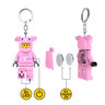 LEGO Minifigure privezak za ključeve sa svetlom: Tip u kostimu praseta LGL-KE212H