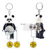 LEGO Minifigure privezak za ključeve sa svetlom: Tip u panda kostimu LGL-KE195H