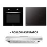 Midea Ugradna rerna MD65M40M0-00 + Midea Ugradna ploča MC-6F6004R242 + Poklon Comfee aspirator KWH-SLIF17SS-60