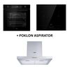Midea Ugradna rerna MBON5M90E6-BK + Midea Indukcijska ploča MC-IF7455J1CC-A + Poklon Comfee aspirator KWH-TSHM17SS-60