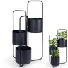 Vilde 339468 - Metalni stalak za cveće 33x24x57cm