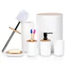 Vilde 568054 - Set od 6 kupatilskih dodataka - Beli