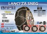 Lanci za sneg za 4x4 i laka dostavna vozila grupa 225 - 16mm