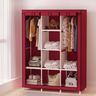 Livora prenosivi garderober 105x170cm, burgundi