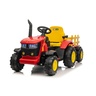 Traktor sa prikolicom crveni 12726