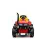 Traktor sa prikolicom crveni 12726