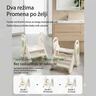 Dečije multifunkcionalne sklopive stepenice - bele wm25f011 14655