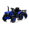 Traktor sa prikolicom  plavi 12936