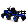 Traktor sa prikolicom  plavi 12936